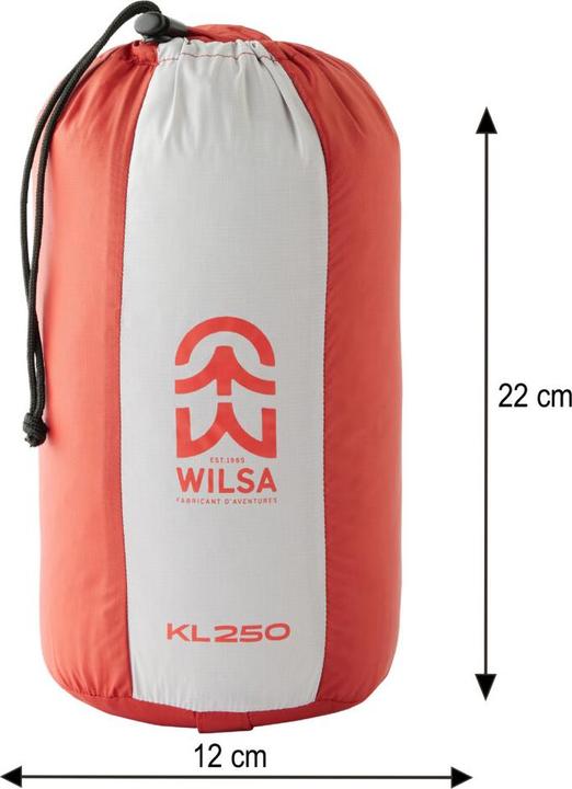 Immagine prodotto Wilsa Sacco a pelo "KL 250 (215 cm)