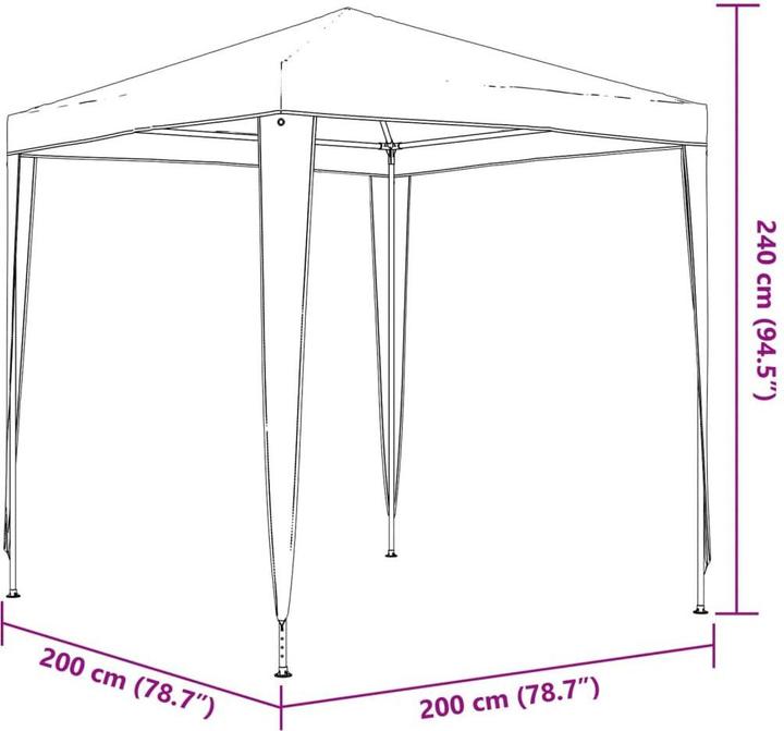 Immagine prodotto VidaXL Kessia (200 cm, 200 cm)
