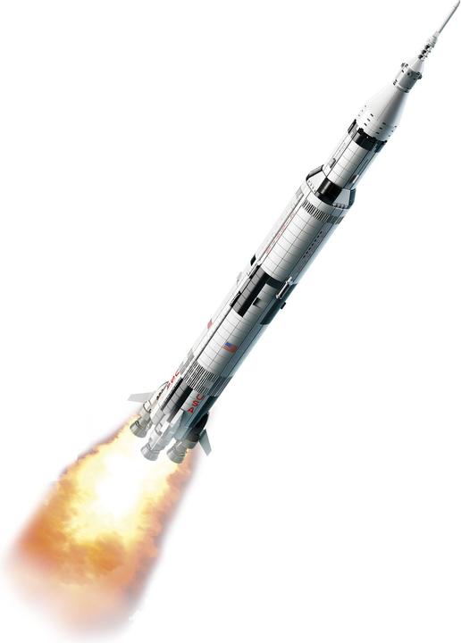Image du produit LEGO NASA Apollo Saturn V (21309, LEGO Ideas, LEGO difficiles à trouver)
