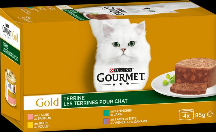 Actual product image Gourmet Terrine (Adult, 4 pcs., 340 g)