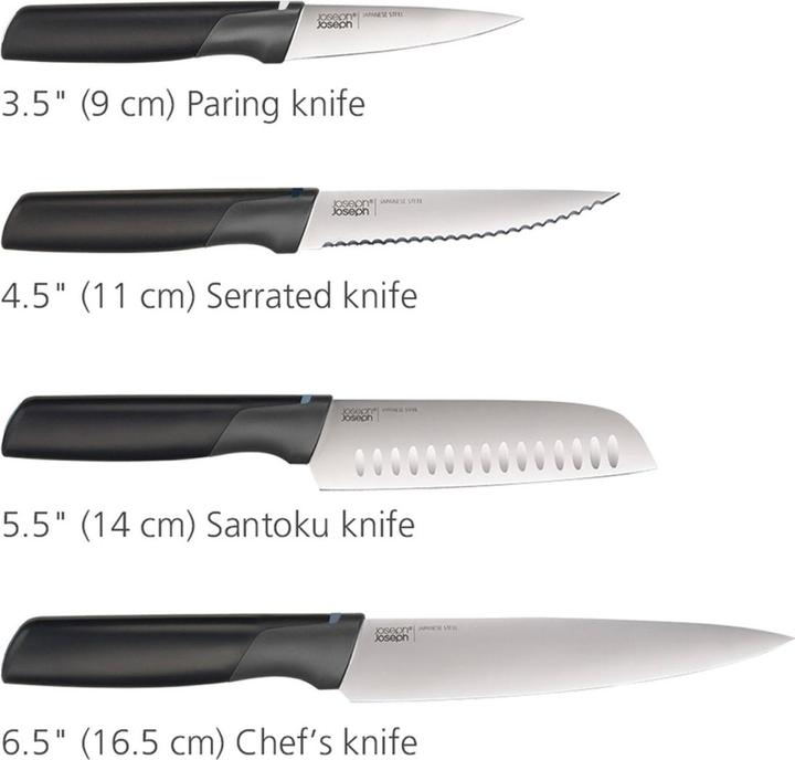 Actual product image Joseph Joseph Knife + chopping board set
