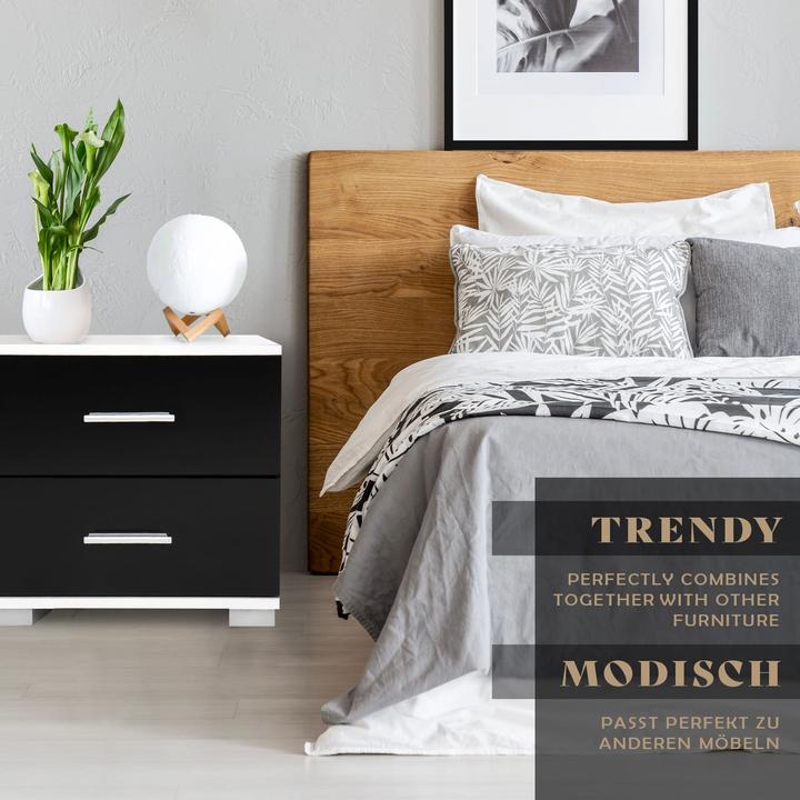 Immagine prodotto Miadomodo Nachttisch 2er-Set (40 x 40 x 35 cm)