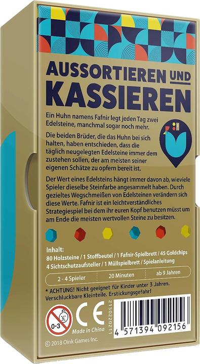 Produktbild Oink Games Fafnir, d (Deutsch, Französisch)