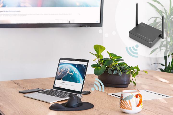Actual product image Digitus Wireless Collaboration System (50 m, HDMI 2.0)