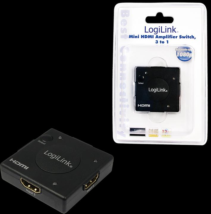 Actual product image LogiLink HDMI with amplifier