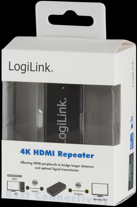 Actual product image LogiLink 4K HDMI Repeater (Extender)
