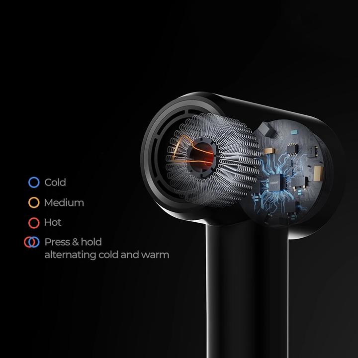 Actual product image No Name UWANT H100 Grey | Hair dryer | 1500W