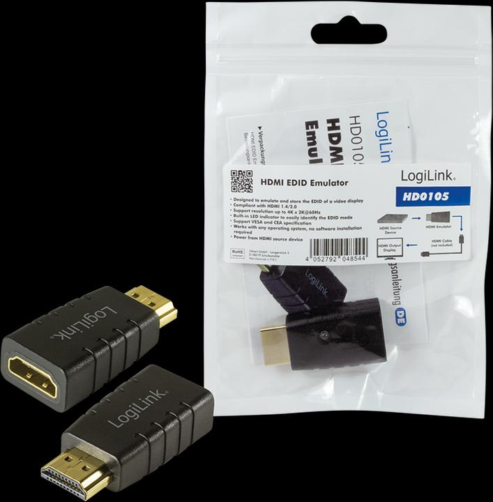 Actual product image LogiLink HDMI EDID Emulator (HDMI, 4.50 cm)