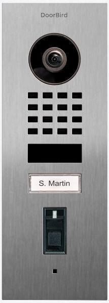 Actual product image Doorbird Door station D1101FV (Wi-Fi, Cable)