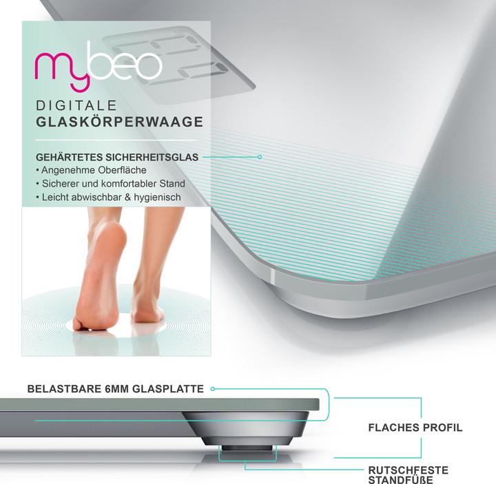 Produktbild Mybeo Digital Personen Körperwaage (180 kg)