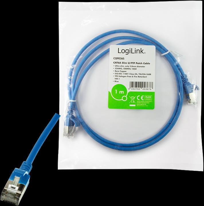 Productafbeelding LogiLink Netwerkkabel (STP, CAT6a, 0.30 m)
