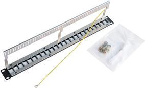 Image du produit Kimex Panneau de brassage rack 19' 24 ports - 1U