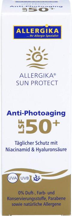 Image du produit Allergika Allergique Sun Antiphoto 50 (Crème solaire, SPF 50+, 50 ml)