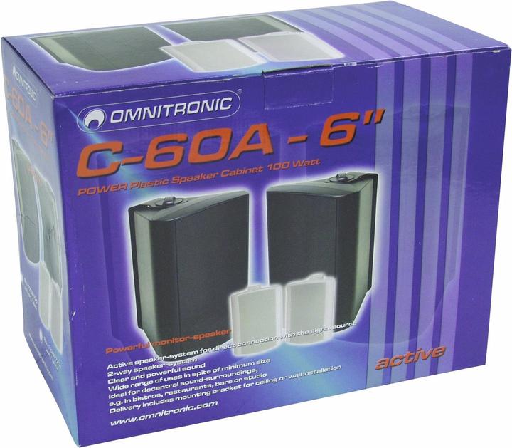Actual product image Omnitronic C-60A (1 pair)