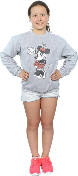 Actual product image Disney Girls Minnie Mouse Waving Sweatshirt (140, 146)