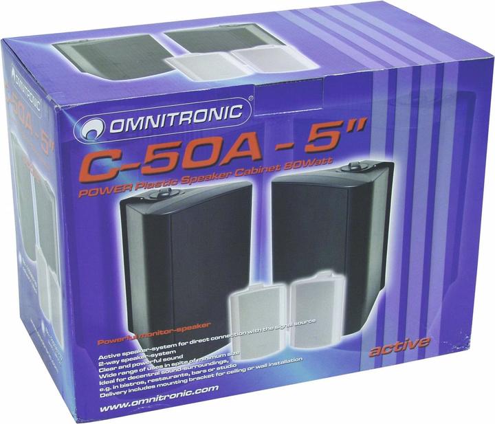 Immagine prodotto Omnitronic C-50A (Attivo, 1x 80 W)