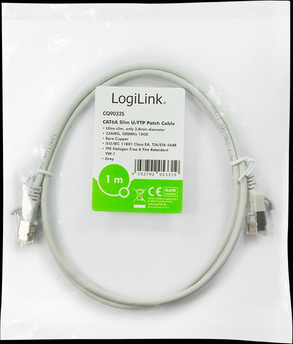 Image du produit LogiLink Câble de réseau (STP, CAT6a, 2 m)