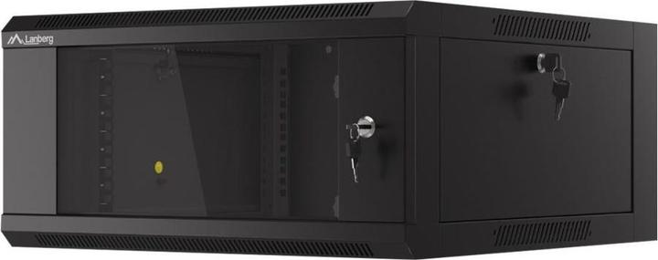 Actual product image Lanberg WFFA-5604-10B Rack 4U Wall Mounted Shelf (4 RU, 19 inch rack)