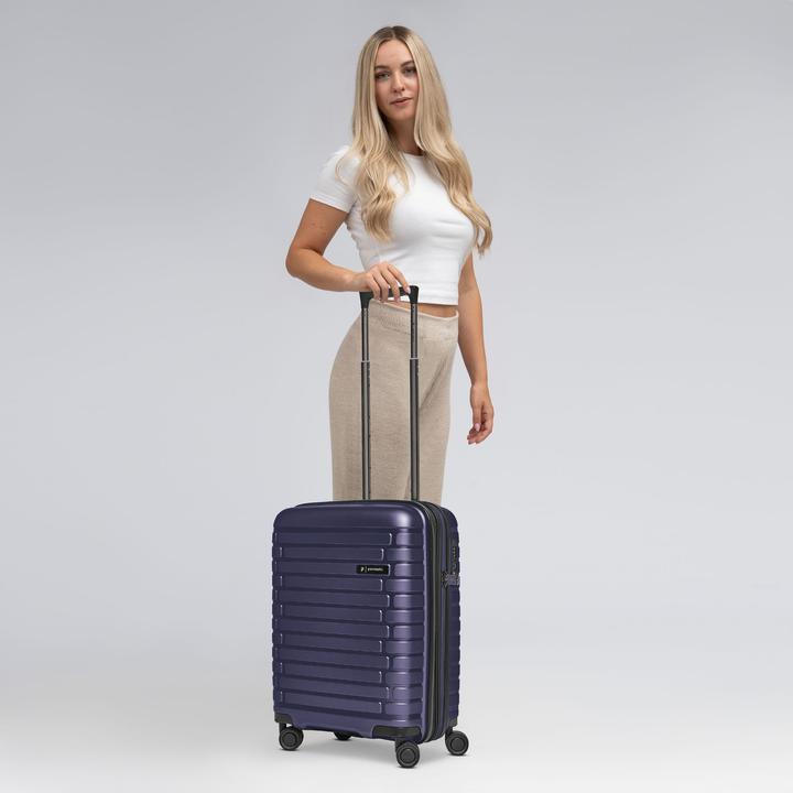 Image du produit Pactastic Collection 04 THE CABIN + 4 Rollen Kabinentrolley S 55 cm mit Dehnfalte (40 l, Bagage à main (jusqu'à 50l))