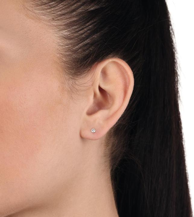 Image du produit Amor Boucles d'oreilles pour femmes, or 750, zirconium synth. (Or 750, 18 ct)