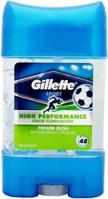 Actual product image Gillette Clear Gel Power Rush Antiperspirant 70ml (Stick, 70 ml)