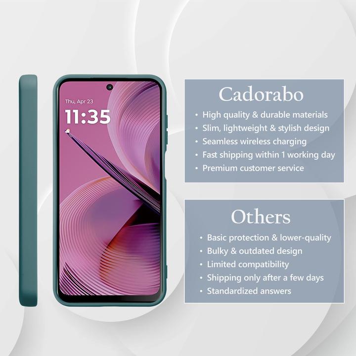 Produktbild Cadorabo Hülle für Motorola Moto G55 im Liquid Case Design (Motorola Moto C)