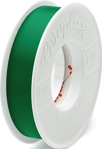 Actual product image Coroplast Elektroisolierband 302 grün L.10m B.15mm Rl. - VPE: 20 (15 mm)