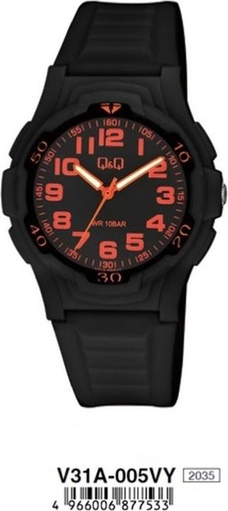 Q&Q AnalogovÃ© hodinky V31A-004VY (Analoguhr, 40 mm)