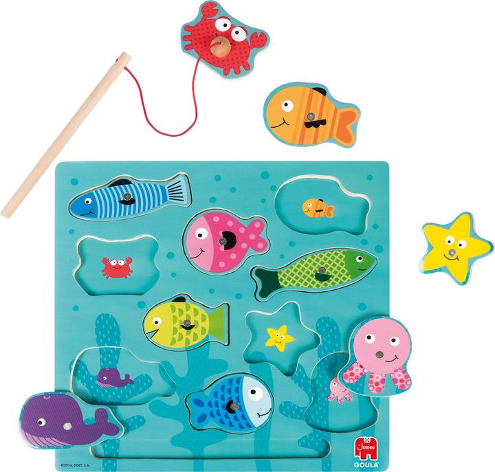 Immagine prodotto Goula Pesce puzzle di pesca (10 pezzi)