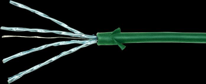 Produktbild LogiLink Netzwerkkabel (STP, CAT6a, 1 m)