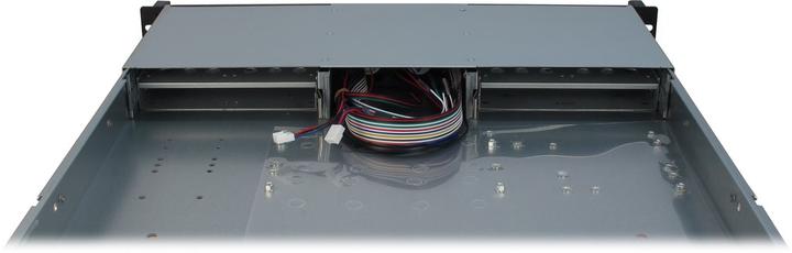 Produktbild Intertech IPC 1U-10248 48,26cm 19Zoll 1HE IPC-Gehaeuse 2x 5,25Zoll 13,34 cm ext. 2x 3,5Zoll 13,34cm int. 8x...