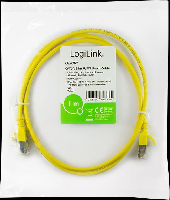 Image du produit LogiLink Câble de réseau (STP, CAT6a, 1.50 m)