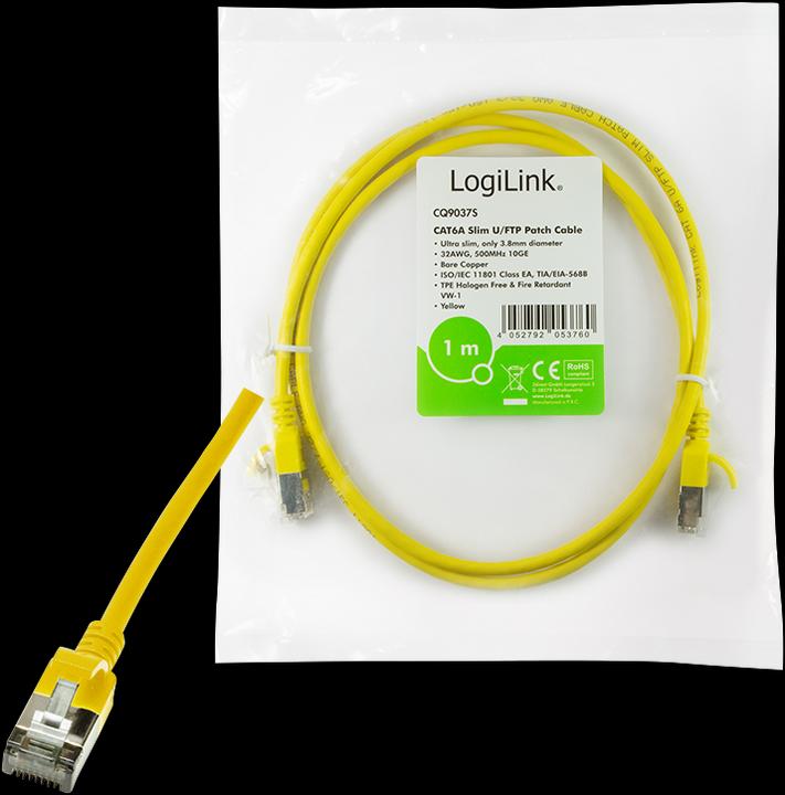 Image du produit LogiLink Câble de réseau (STP, CAT6a, 1.50 m)