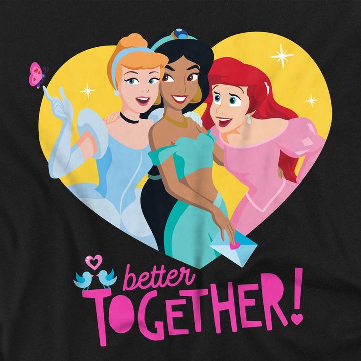 Image du produit Disney Princess - T-shirt BETTER TOGETHER - Adulte (XL)
