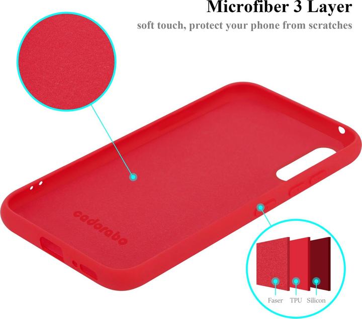 Image du produit Cadorabo TPU Liquid Silicone Case Housse pour Samsung Galaxy A90 5G (Samsung Galaxy A90 5G)