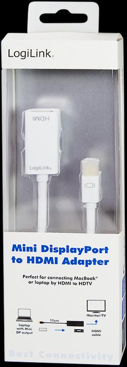 Immagine prodotto LogiLink Mini DP zu (HDMI, 10 cm)