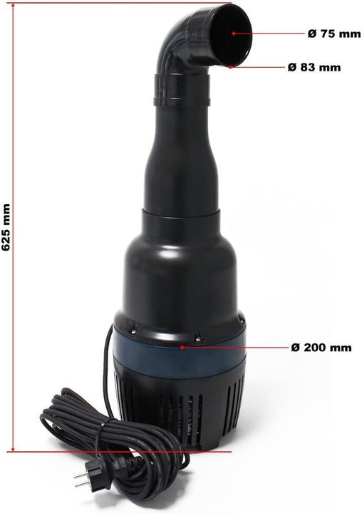 Actual product image SunSun Pond pump 16000 L/h 75 W