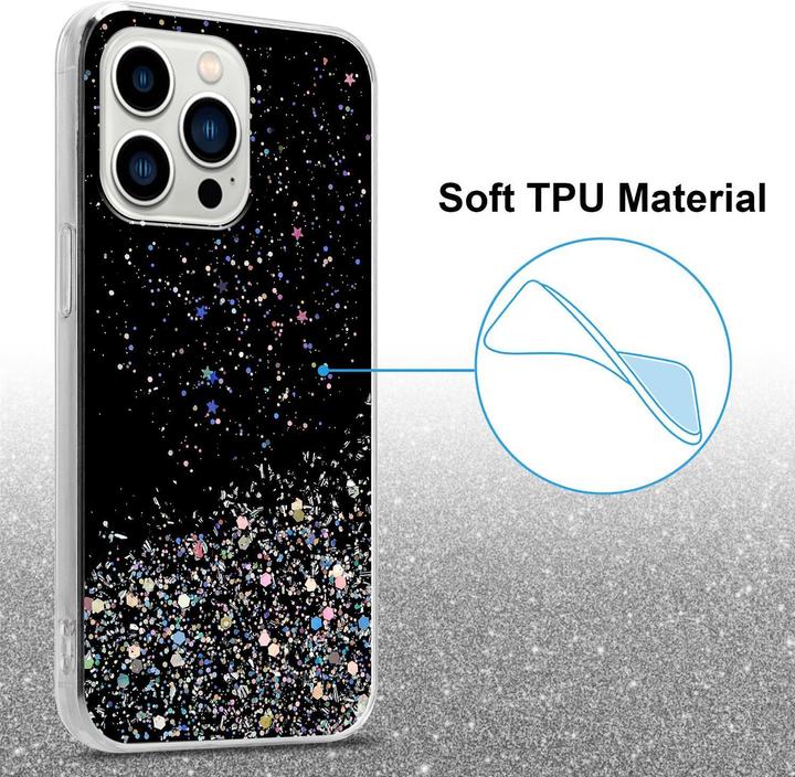Immagine prodotto Cadorabo Copertura in TPU scintillante (Apple iPhone 13 Pro Max)