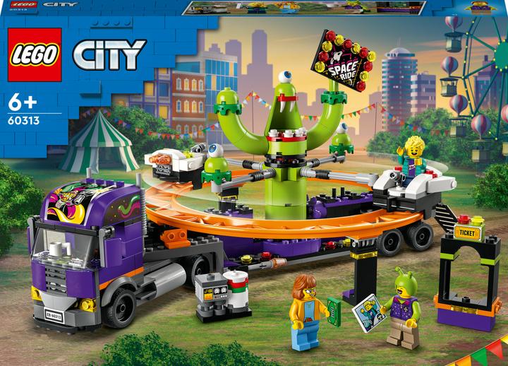 Immagine prodotto LEGO Camion con giostra spaziale (60313, LEGO City)