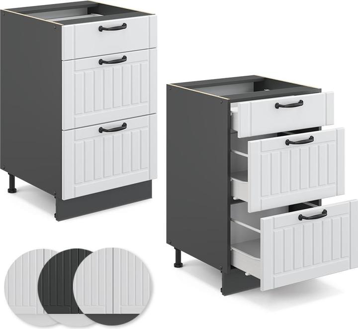Produktbild Vicco Küchenschränke Fame-Line (50 x 51.5 x 81.5 cm)