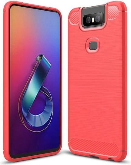 Productafbeelding MU Style Koolstofvezel TPU Softcase-serie (Asus Zenfone 6)