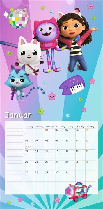 Image du produit Gabby's Dollhouse calendrier broché 202 (29,5 x 30 cm, Couverture rigide, Allemand)