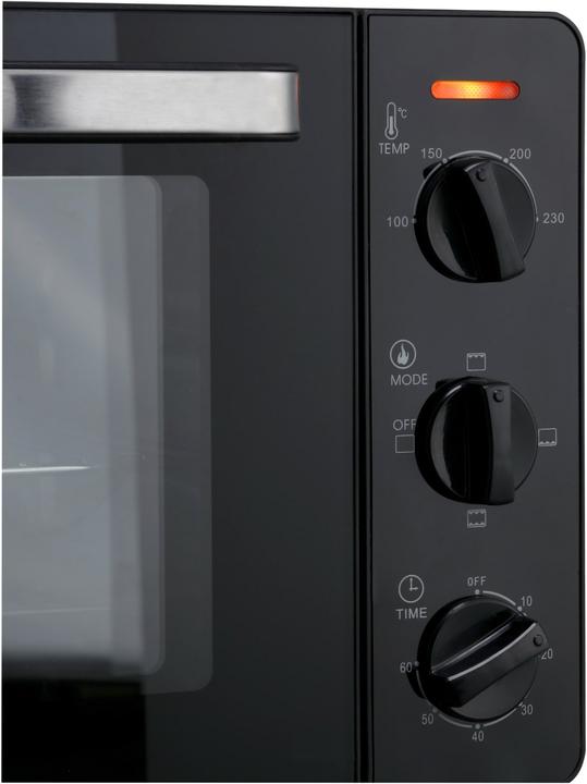 Immagine prodotto NABO Mini forno BM1600 nero/acciaio inossidabile
