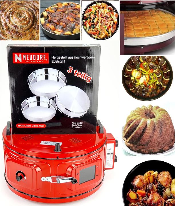 Actual product image Neudorf Mini-Backofen, Rot