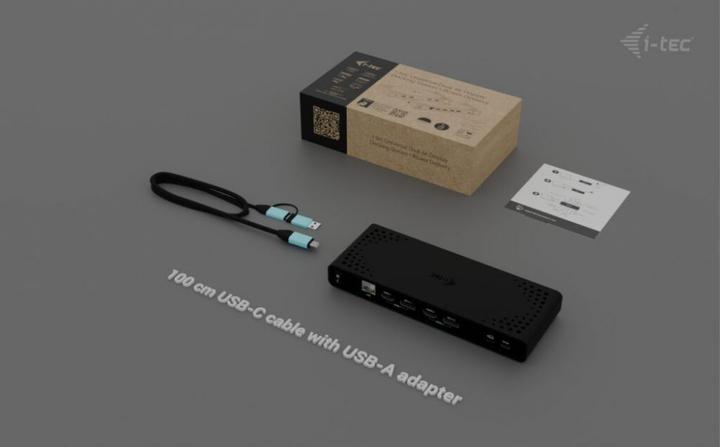 Productafbeelding i-tec Universele dubbele 4K (USB-C, 11 Havens)