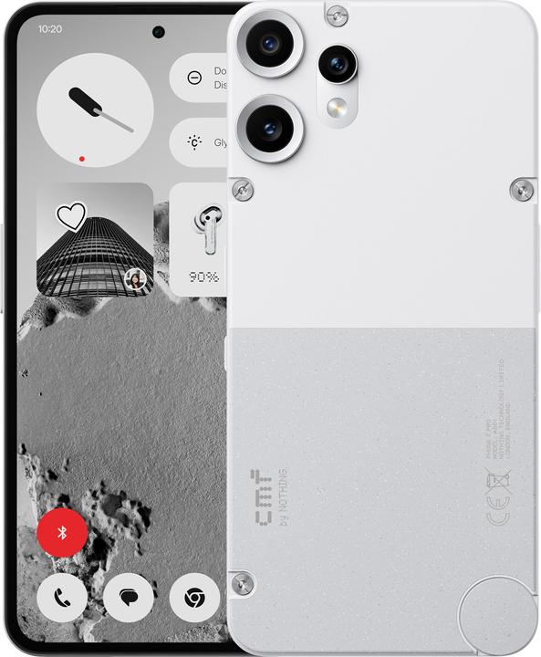 CMF Phone 2 Pro (128 Go, Blanc, 6.77", Double SIM, 50 Mpx, 5G)