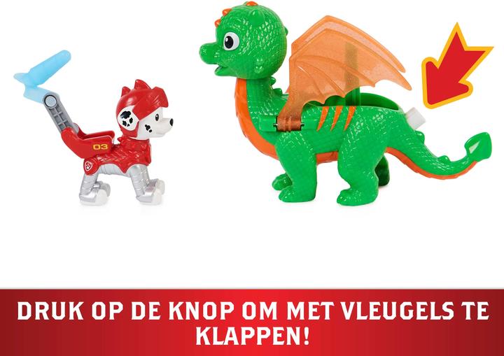 Produktbild Maki Paw Patrol Rescue Knights Marshall und Dragon Jade Actionfiguren-Set