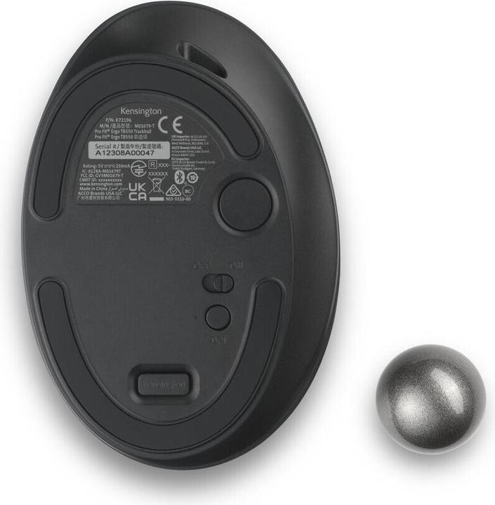 Produktbild Kensington Trackball Pro Fit Ergo TB550 (Kabelgebunden)