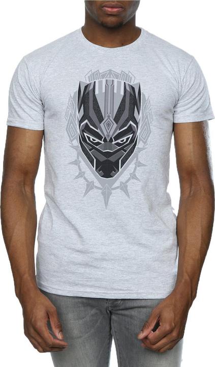 Image du produit Mens Black Panther Head T-Shirt (M)