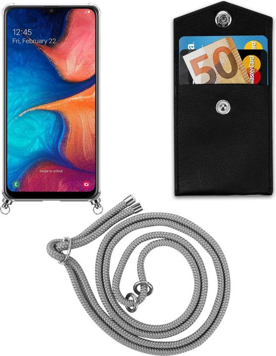 Produktbild Cadorabo TPU Handy Kette SILBER Cover